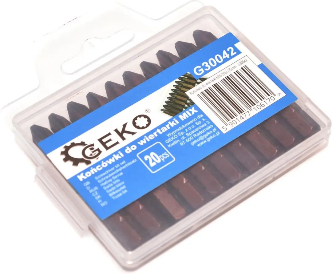 GEKO Bits Mix S2 Staal - 25mm Anti-slip - afbeelding 3 van 3