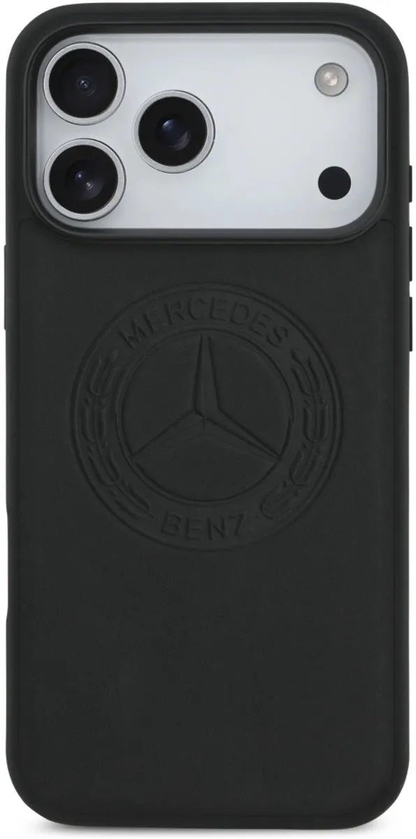 Mercedes-Benz Back Cover iPhone 17 Pro Max - Zwart - Magsafe - 3666339508012
