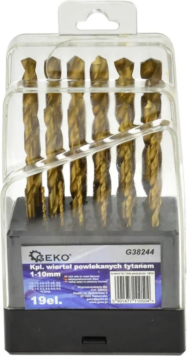 GEKO HSS Metaalborenset