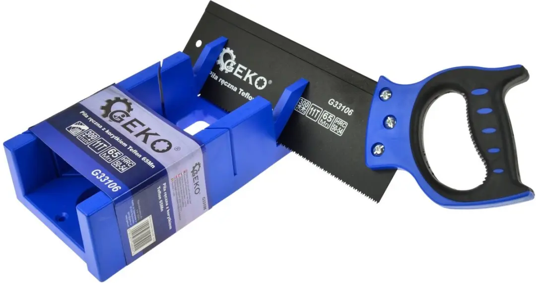 GEKO Teflon Handzaag met Verstekbak G33106