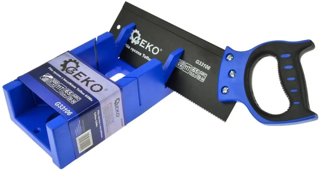 GEKO Teflon Handzaag met Verstekbak G33106 - 300mm - afbeelding 2 van 6