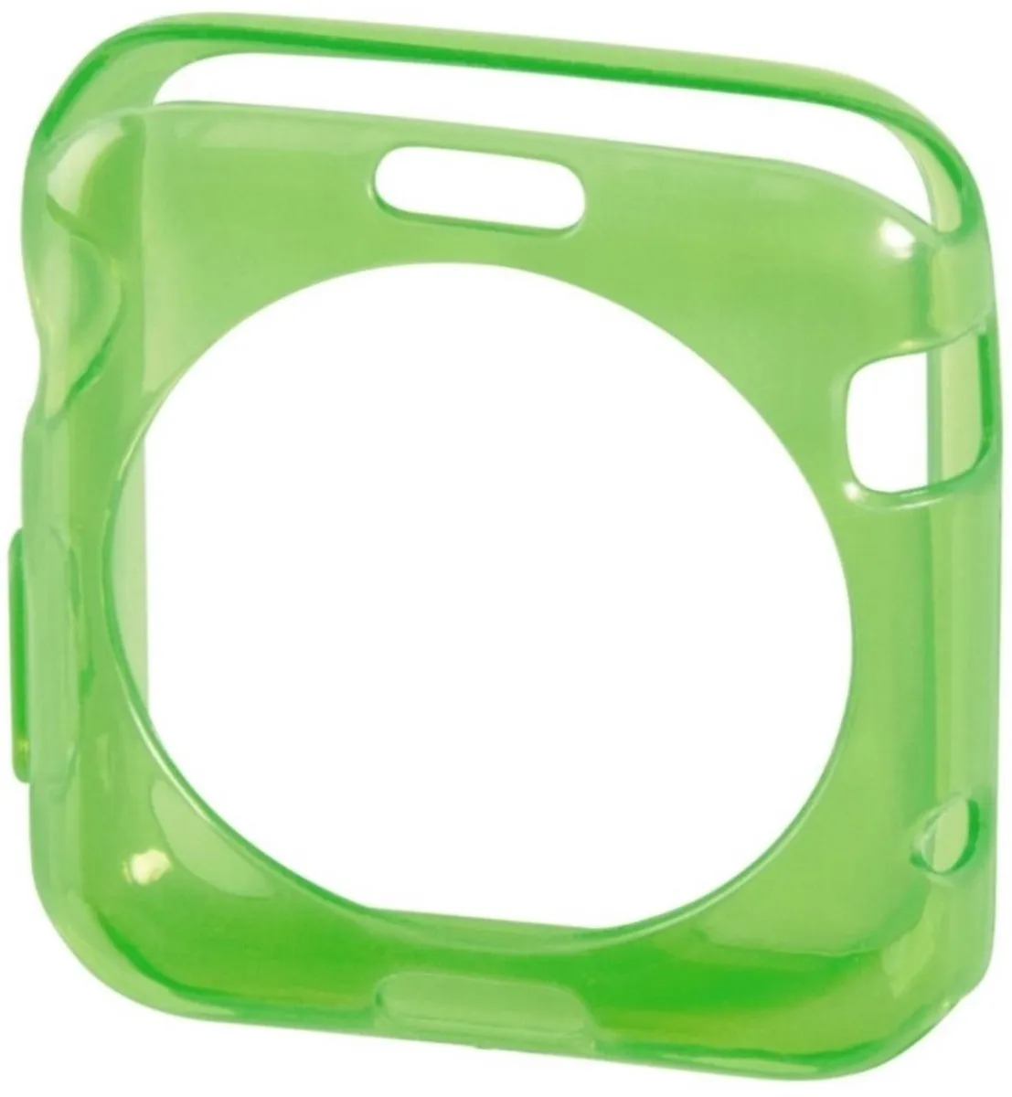 Hama Crystal Cover Set Apple Watch 38mm - Transparant & Groen