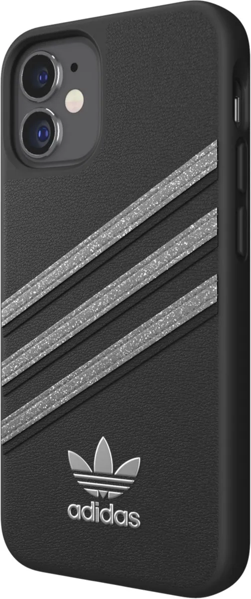 Adidas iPhone 12 Mini Hoesje PU/TPU - Zwart