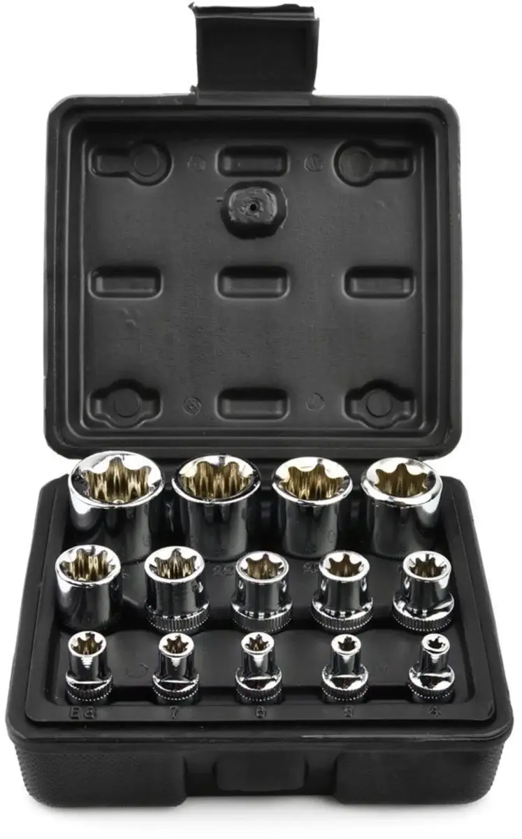 GEKO 14-delige Torx Doppenset