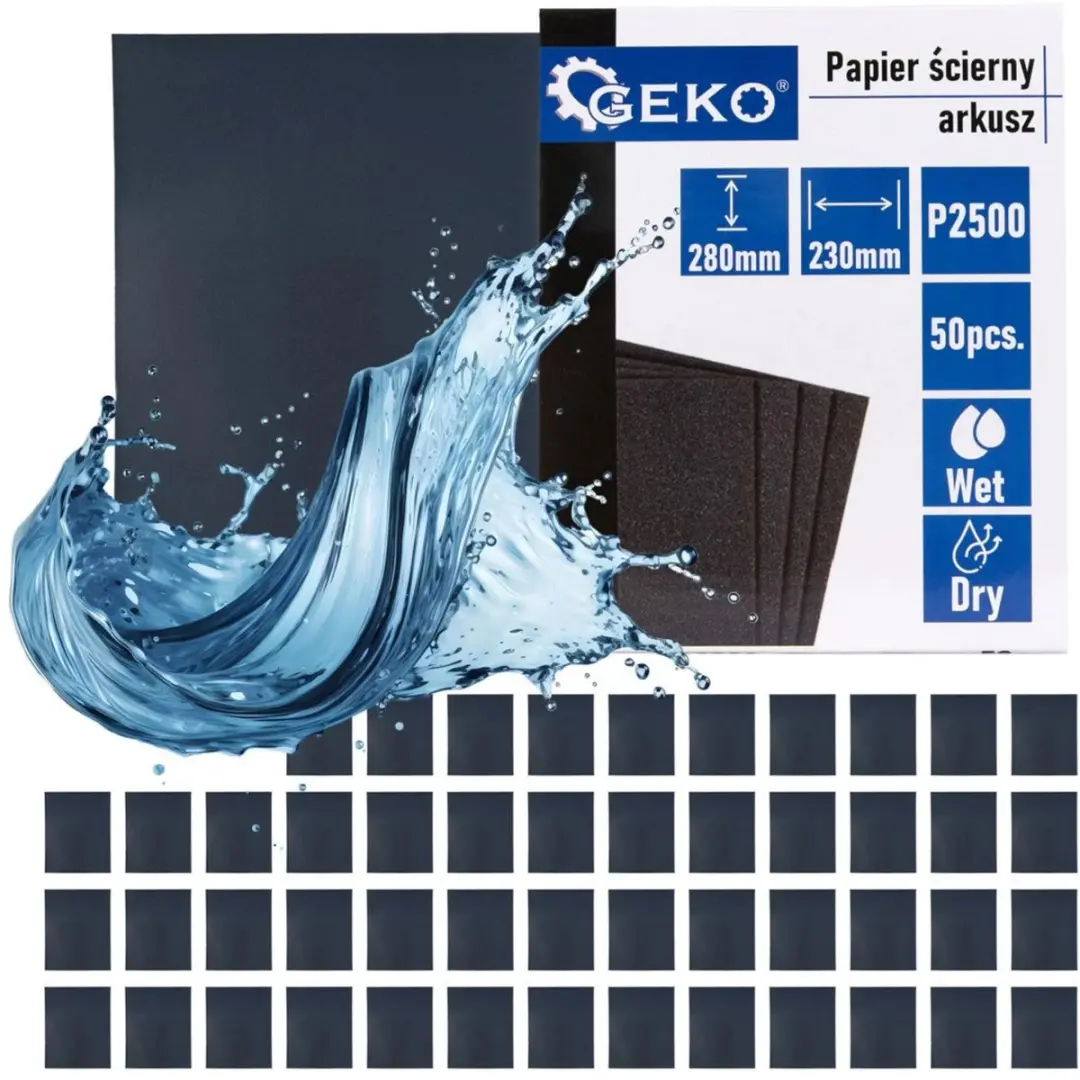 GEKO Waterproof schuurpapier