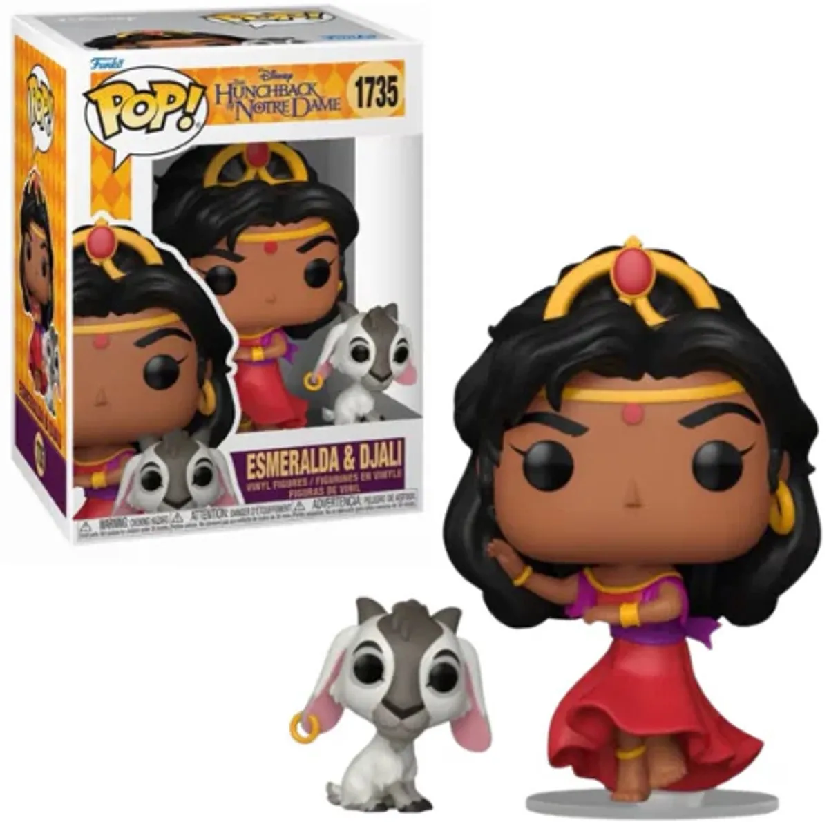 Funko Pop! Disney Esmeralda & Djali #1735