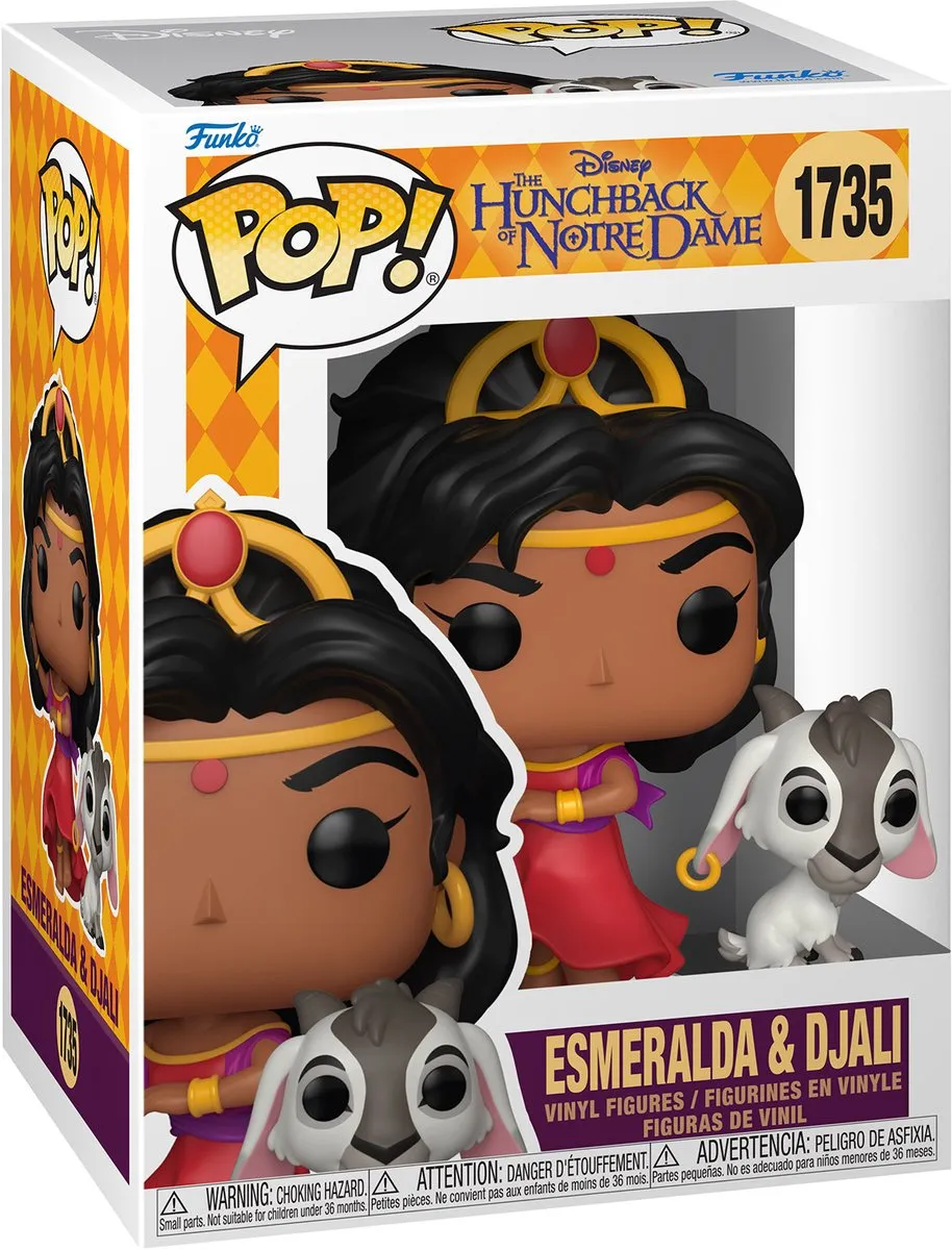Funko Pop! Disney Esmeralda & Djali #1735