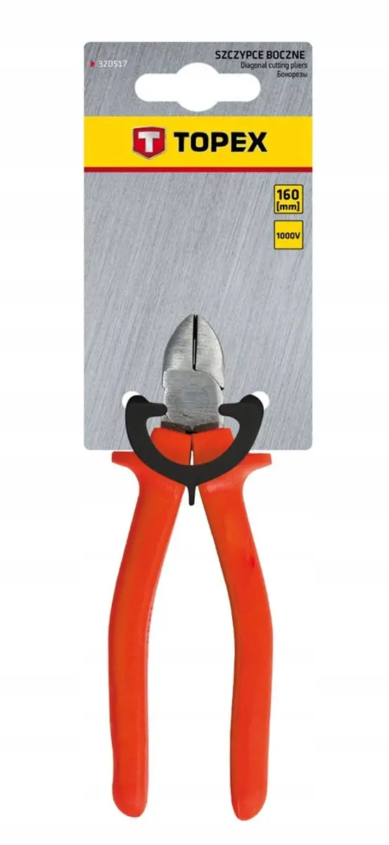 Topex Zijsnijtang 160mm 1000V - afbeelding 2 van 2