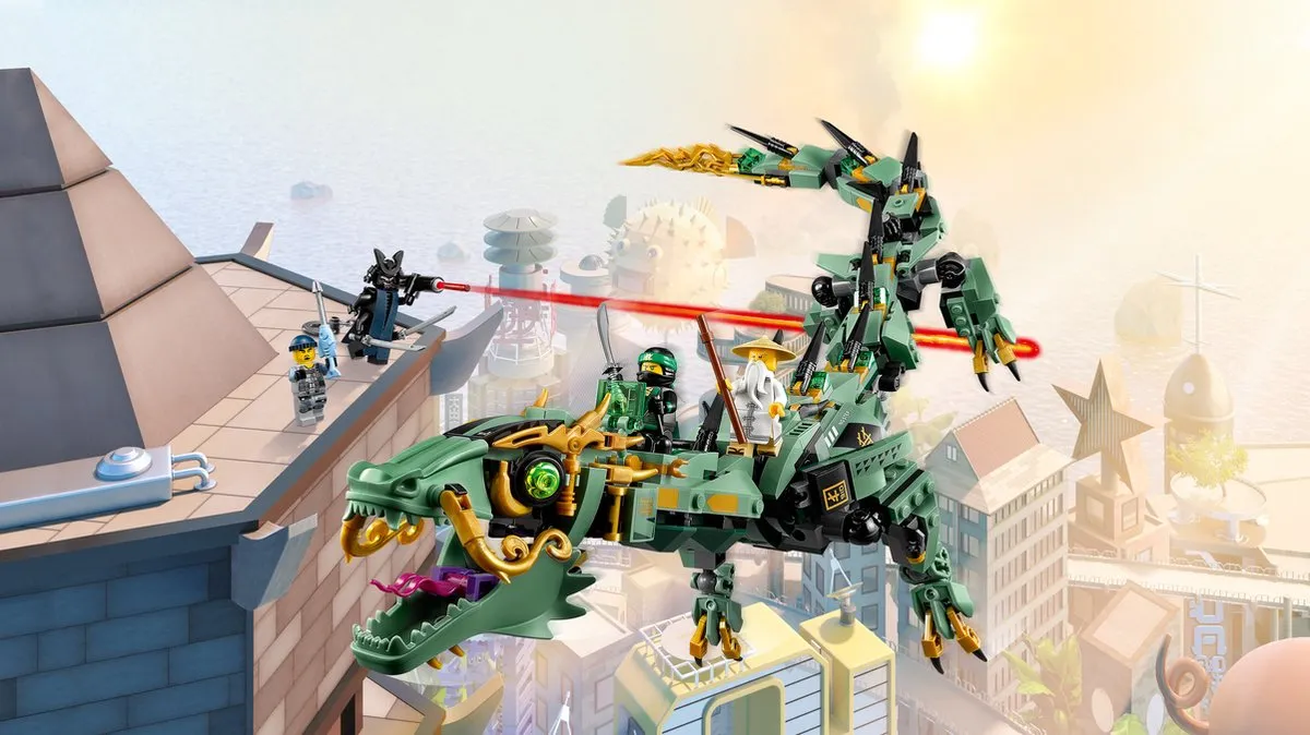 LEGO Ninjago Movie Groene Ninja Mecha Draak 70612 - 544 Stukken