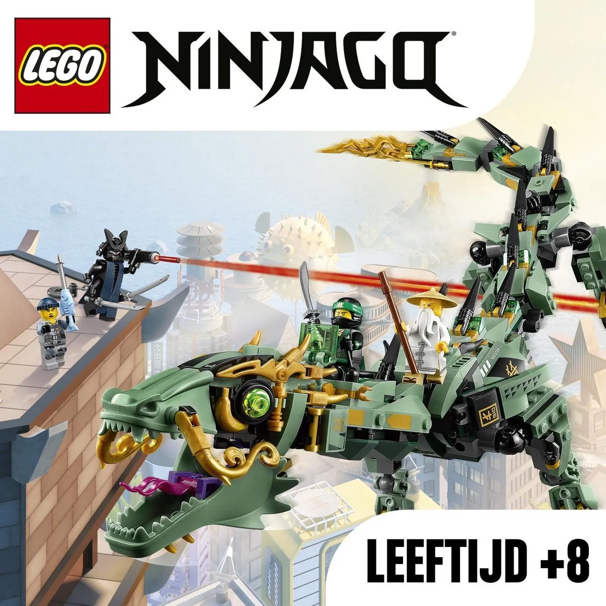 LEGO Ninjago Movie Groene Ninja Mecha Draak 70612 - 544 Stukken