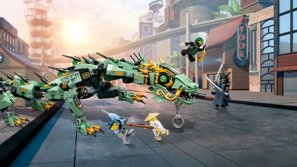 LEGO Ninjago Movie Groene Ninja Mecha Draak 70612 - 544 Stukken