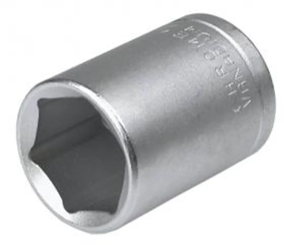 Topex Zeskantdop 1/2" - 32 mm - Chroom-vanadium staal - afbeelding 2 van 2