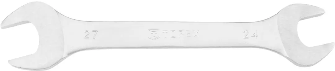 Topex Dubbelzijdige Steeksleutel 24 x 27 mm