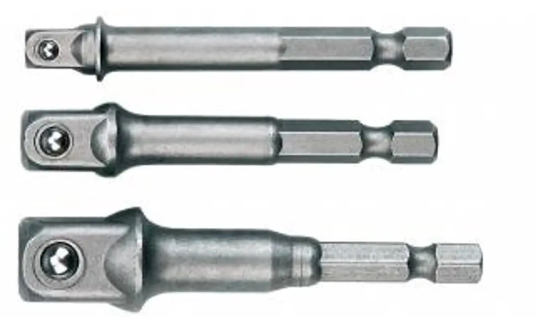 Topex 38D151 Adapterset - 3 Stuks - 1/4, 3/8 en 1/2 inch - afbeelding 2 van 2