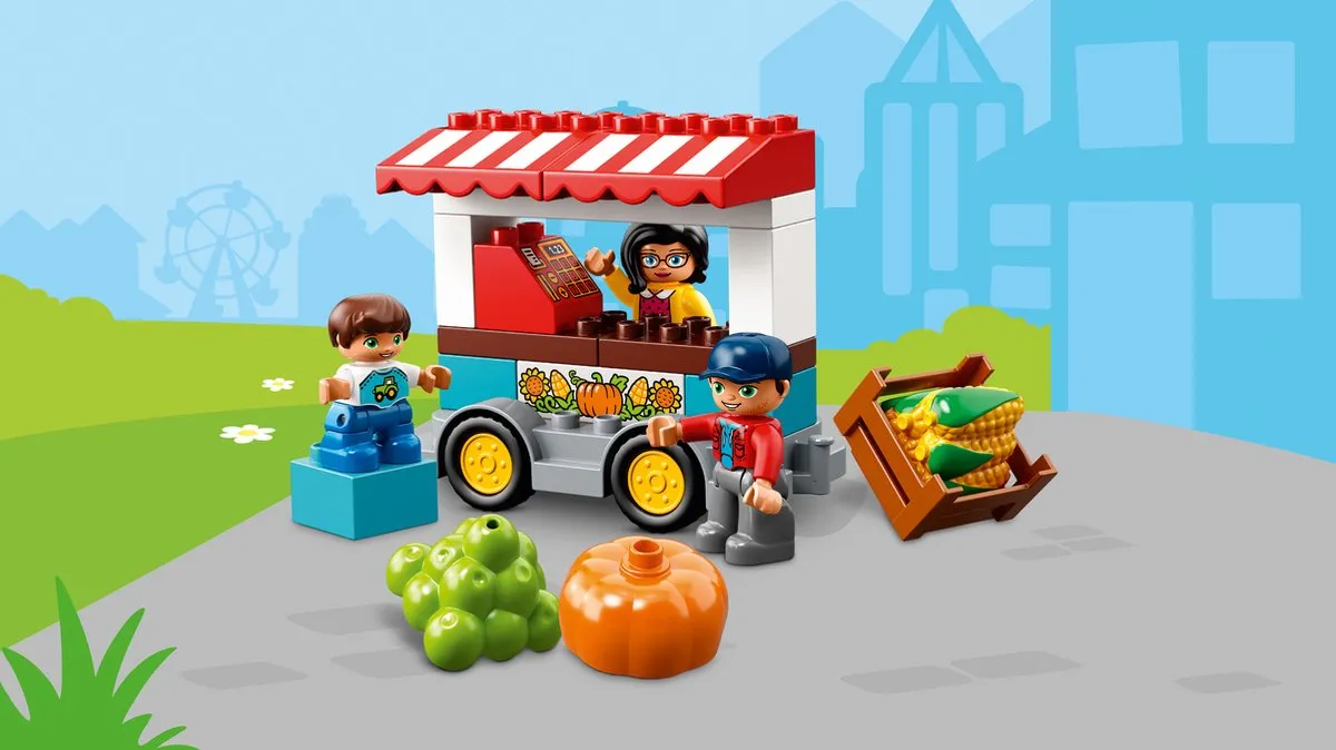 LEGO DUPLO Boerenmarkt 10867 - 26 Stukken
