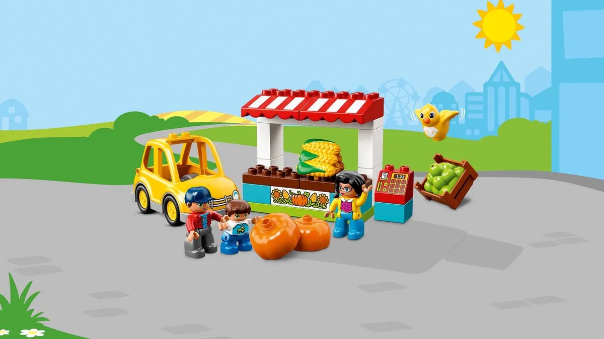 LEGO DUPLO Boerenmarkt 10867 - 26 Stukken