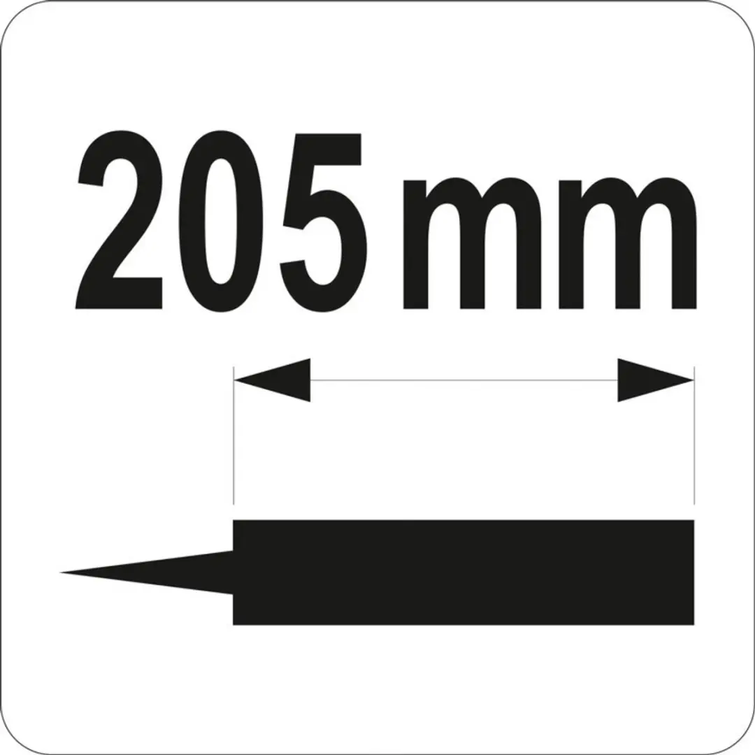 Yato YT-67573 Patroonpistool - 205mm - Rood/Zwart - afbeelding 2 van 4