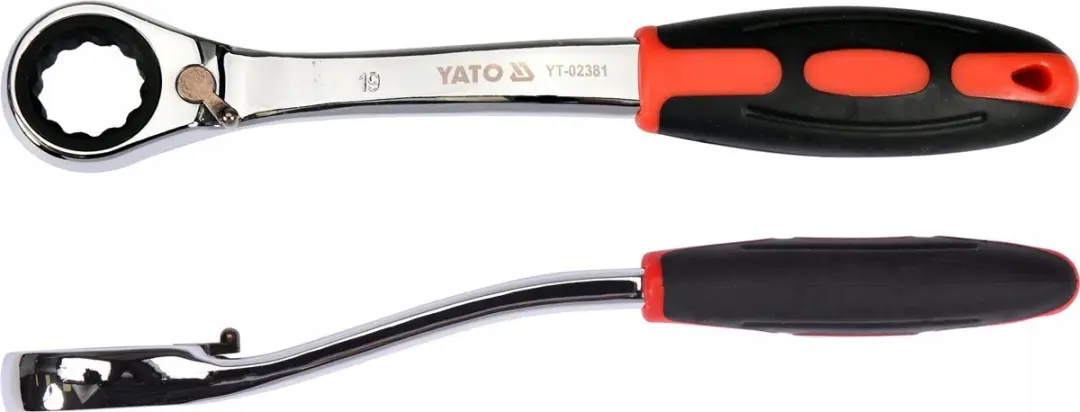 Yato YT-02381 Ringsleutel met Ratel 19mm