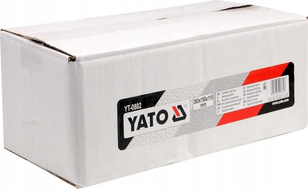 Yato Metalen Gereedschapskist YT-0882 - 36x15x11,5cm - afbeelding 5 van 6
