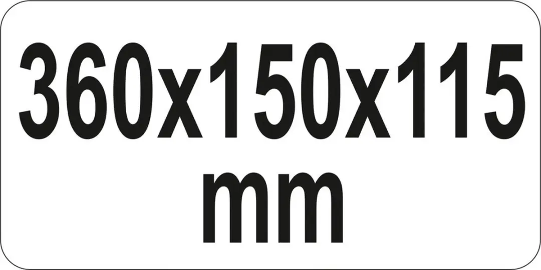 Yato Metalen Gereedschapskist YT-0882 - 36x15x11,5cm - afbeelding 4 van 6