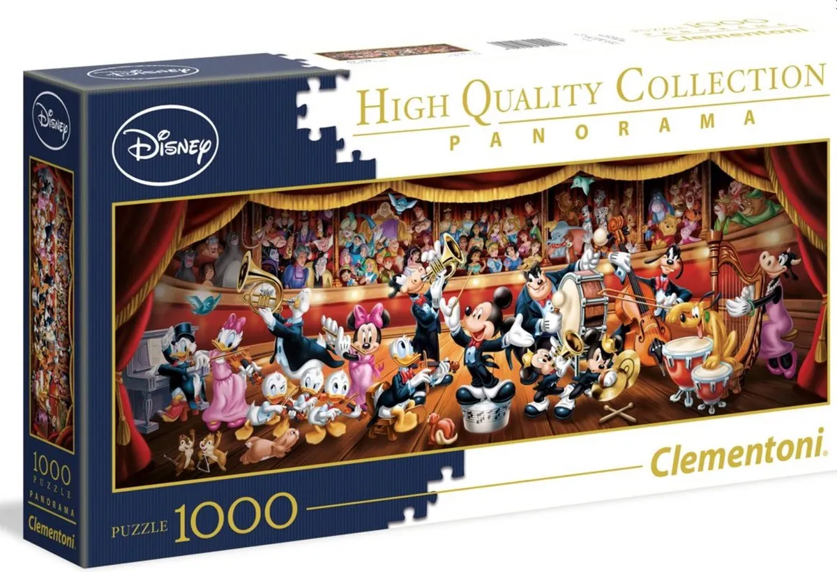 Clementoni Disney Orchestra Puzzel 1000 Stukjes - Multi