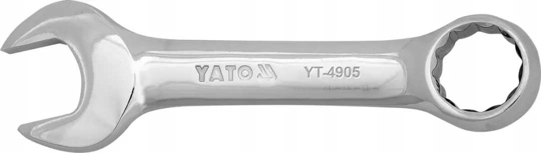 Yato Ringdopsleutel Kort 12mm Chroom-Vanadium AS-DRIVE