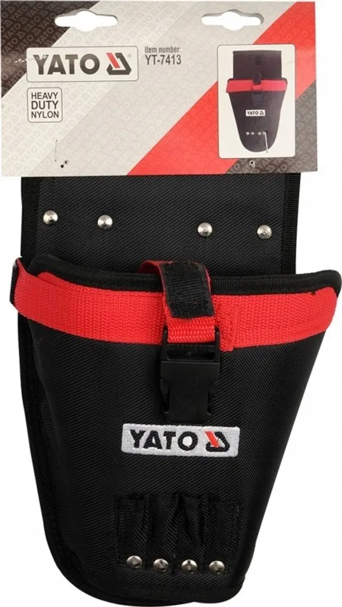 Yato YT-7413 Gereedschapshouder voor Accuboormachine - Rood/Zwart - afbeelding 3 van 3