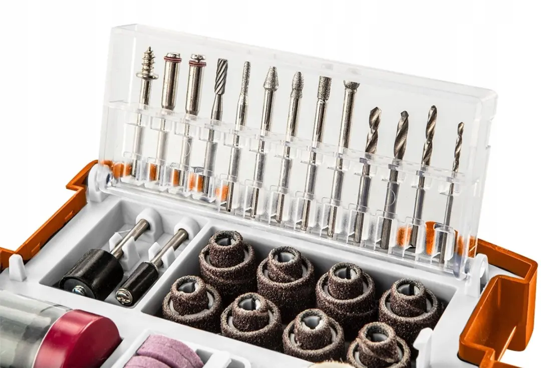 NEO Accessoireset Minischuurmachine 99-delig - afbeelding 4 van 5