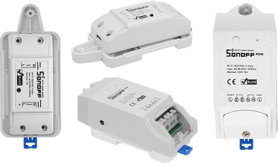 Sonoff DR DIN Rail Beugel - 10x - Wit - afbeelding 6 van 6
