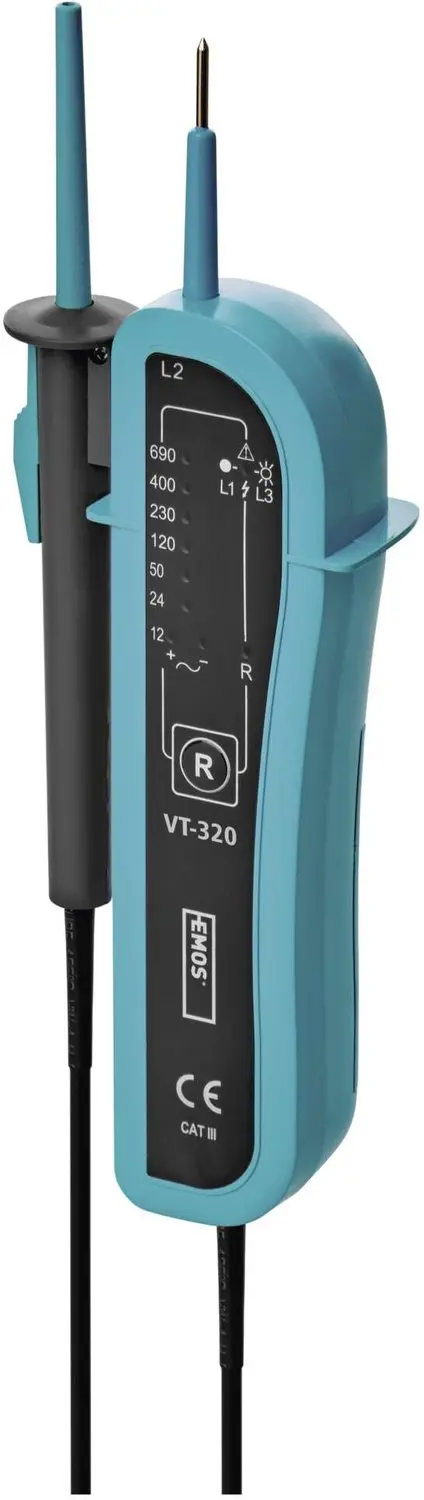 EMOS VT-320 Spanningstester - afbeelding 3 van 4