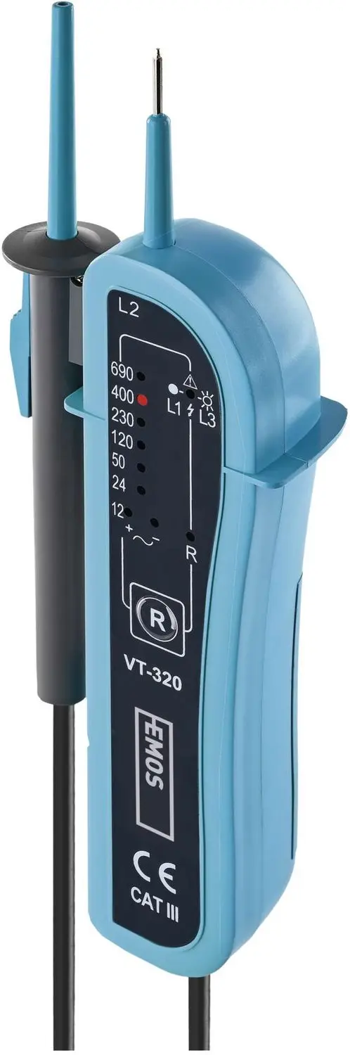 Emos VT-320 Spanningsmeter - afbeelding 2 van 6