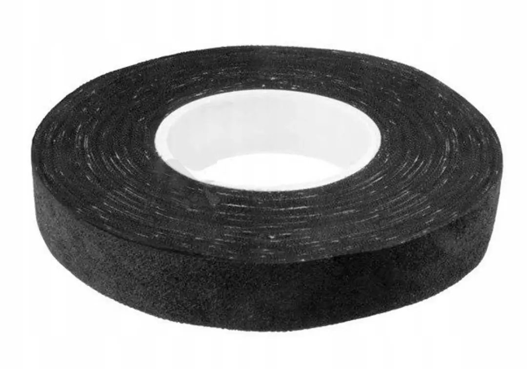 Emos Textiel Isolatietape 15mm x 15m - Zwart - afbeelding 5 van 6