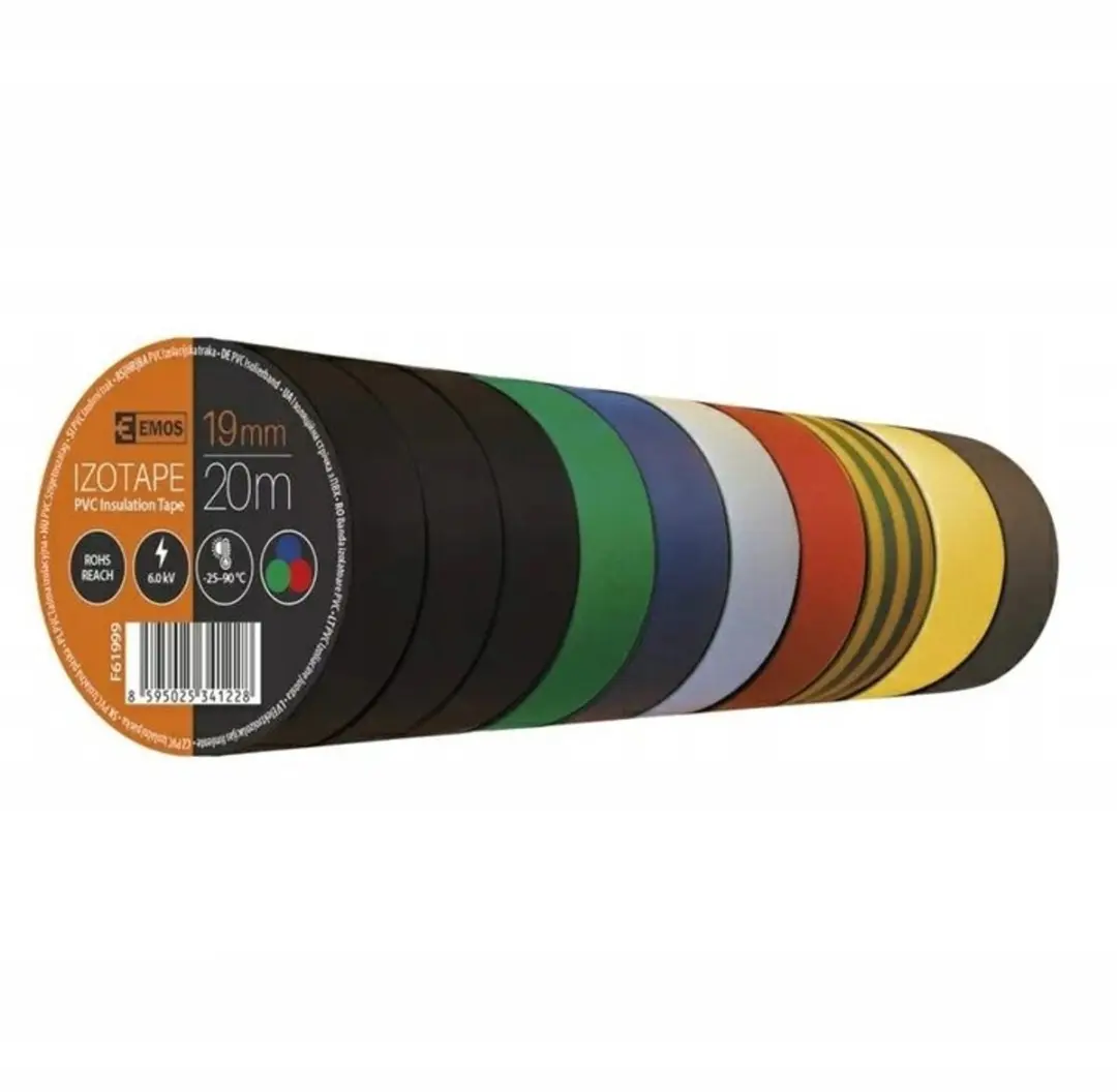 Emos PVC Isolatietapes 19mm x 20m