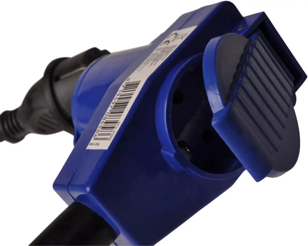 ProPlus Verloopkabel 40cm Schuko naar haakse CEE - afbeelding 3 van 6