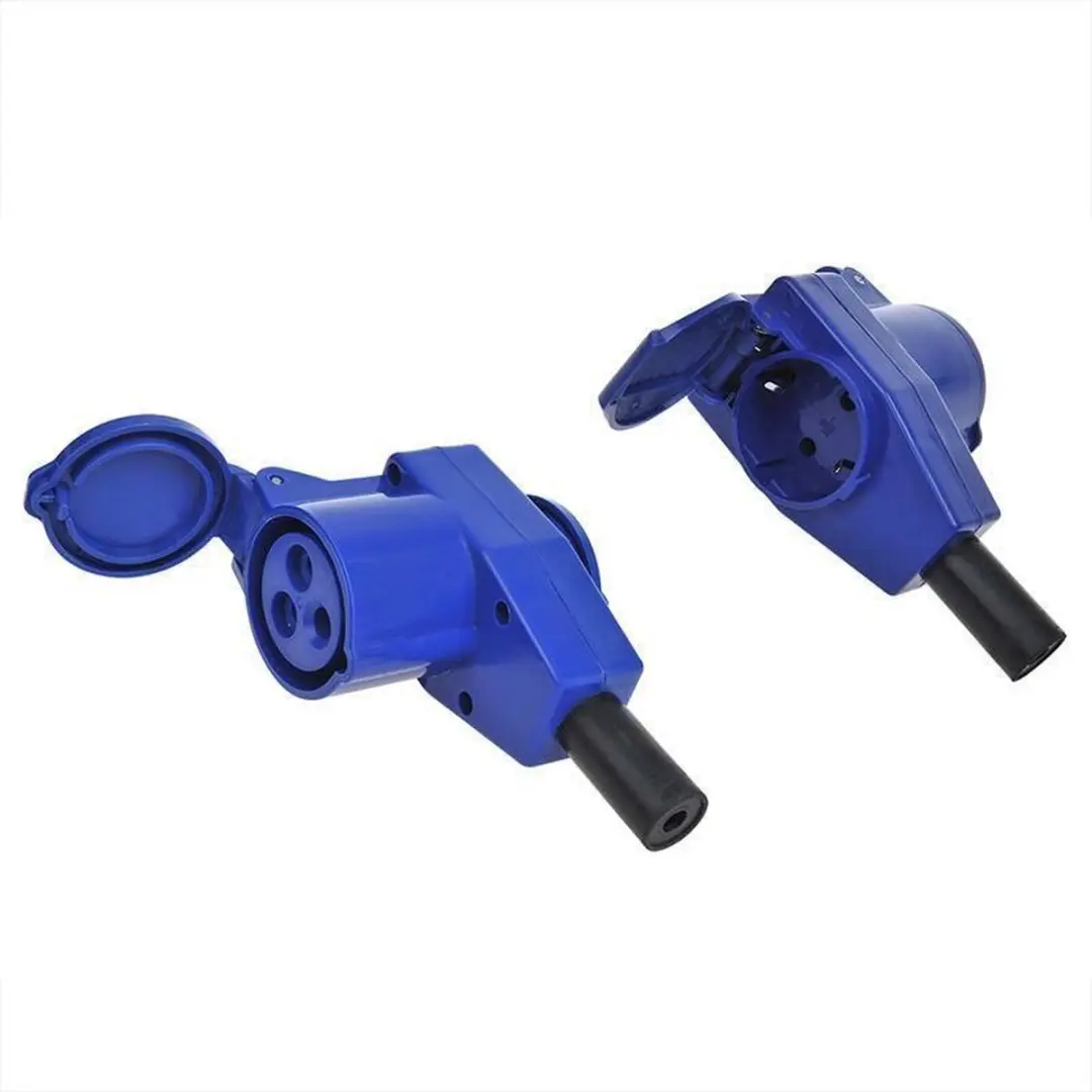 ProPlus Verloopkabel 40cm Schuko naar haakse CEE - afbeelding 5 van 6