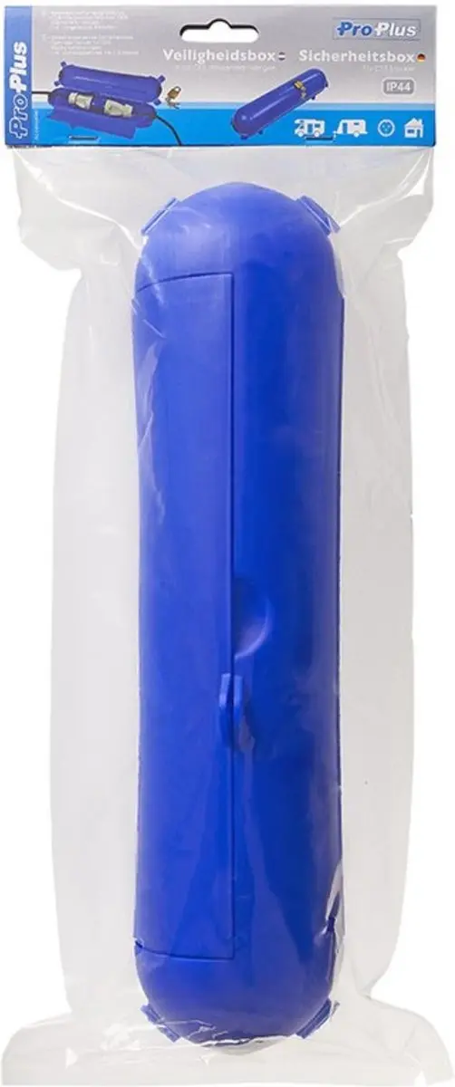 ProPlus Veiligheidsbox CEE Stekker - IP44 - Blauw - afbeelding 3 van 6
