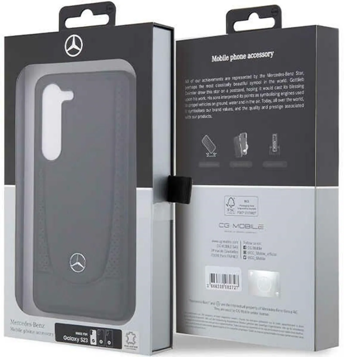 Mercedes-Benz New Urban Back Case S911 - Zwart