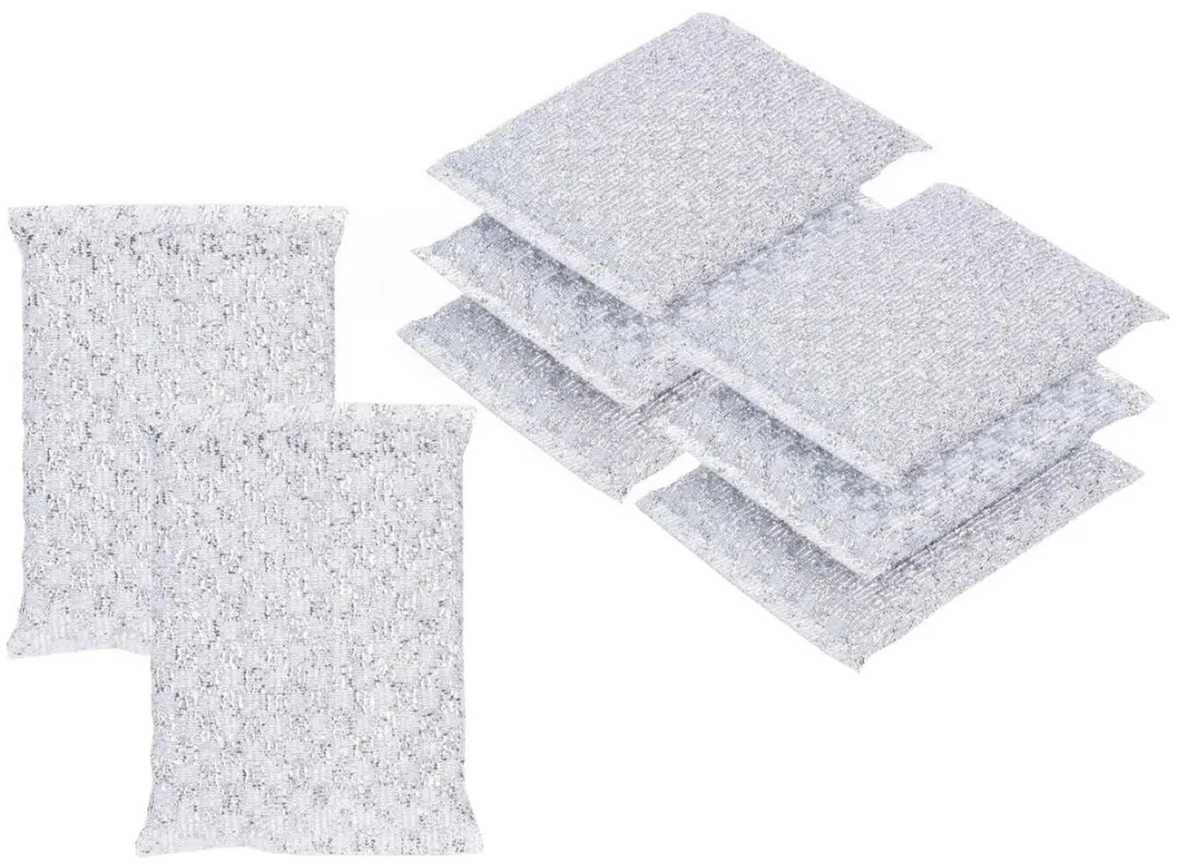 Benson Slijtvaste schuursponsjes - 12x stuks - vezelspons - sterke reiniging - Afwassen/schoonmaken