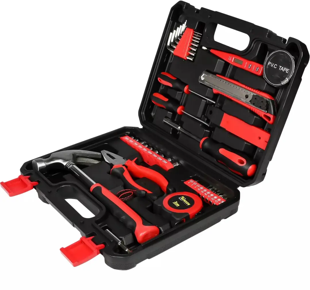 Benson Gereedschapset - 43-delig - Zwart/Rood - afbeelding 2 van 6