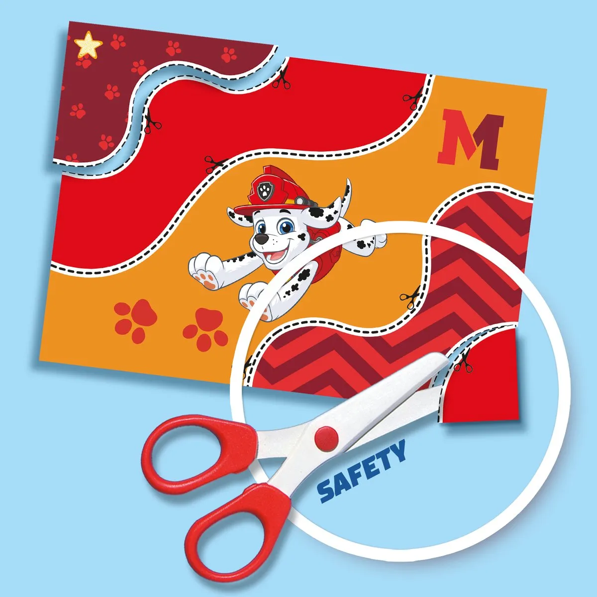 SES Creative Paw Patrol Knipset - Veilige Schaar - 37 Stuks