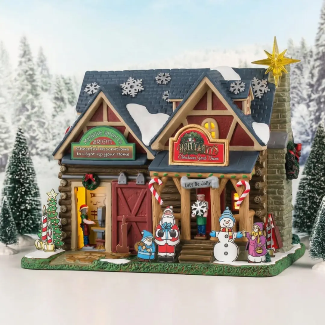 Lemax Holly & Ivy's Christmas Yard Decor - afbeelding 4 van 4