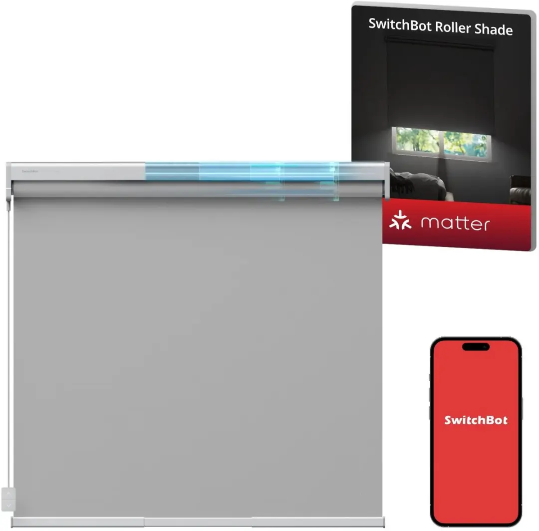 SwitchBot Roller Shade S (58-80cm) Grijs