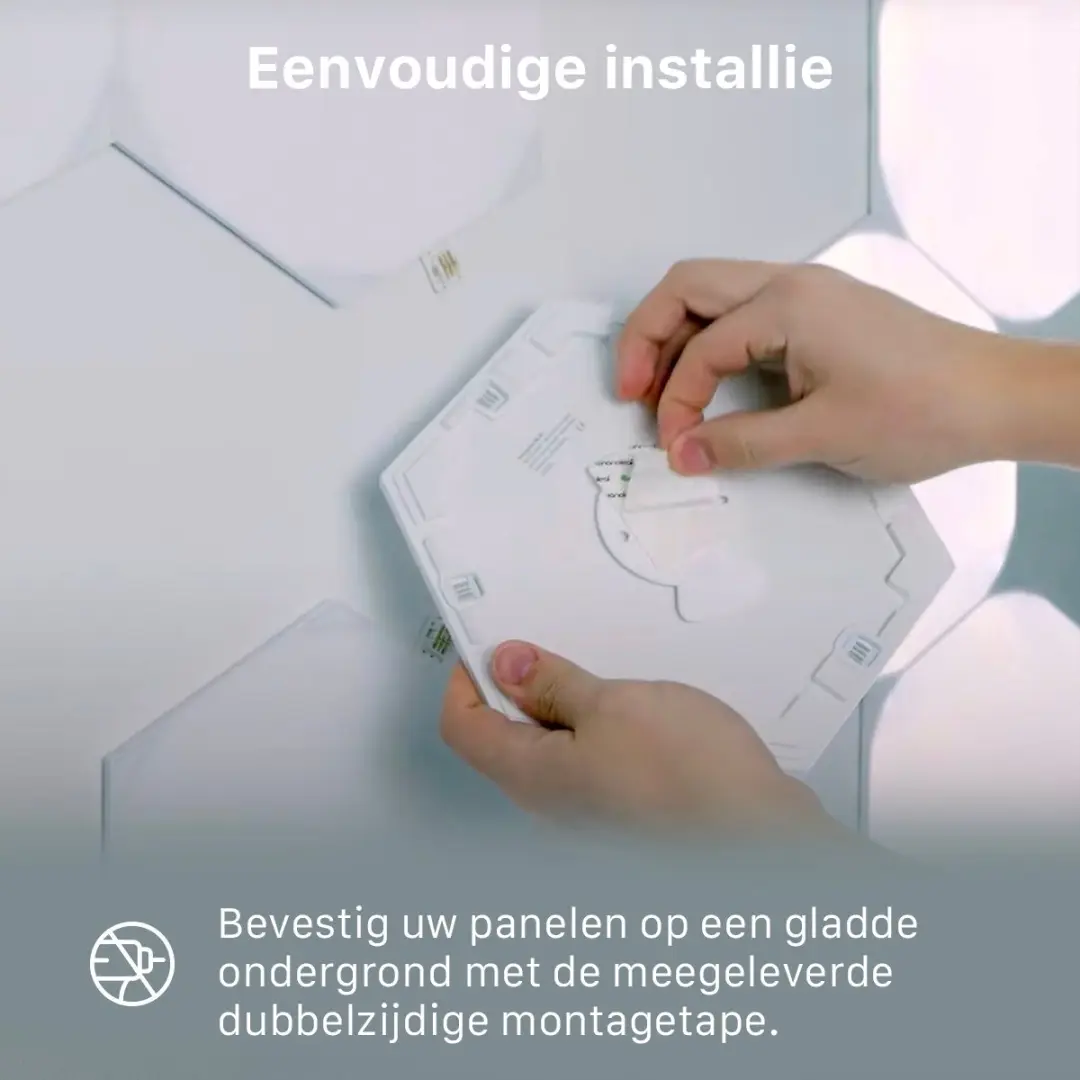 Nanoleaf Shapes Hexagons Uitbreidingspakket - 3 Panelen - afbeelding 5 van 6