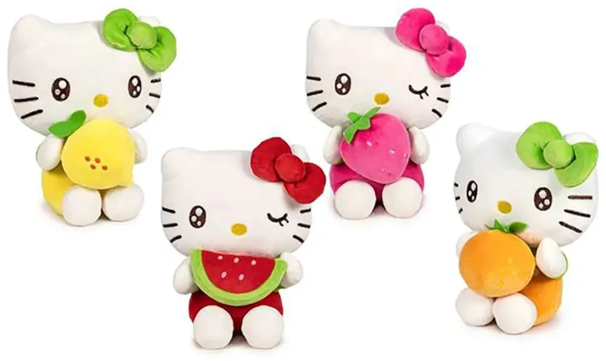 Hello Kitty Watermeloen Pluche Knuffel 20cm