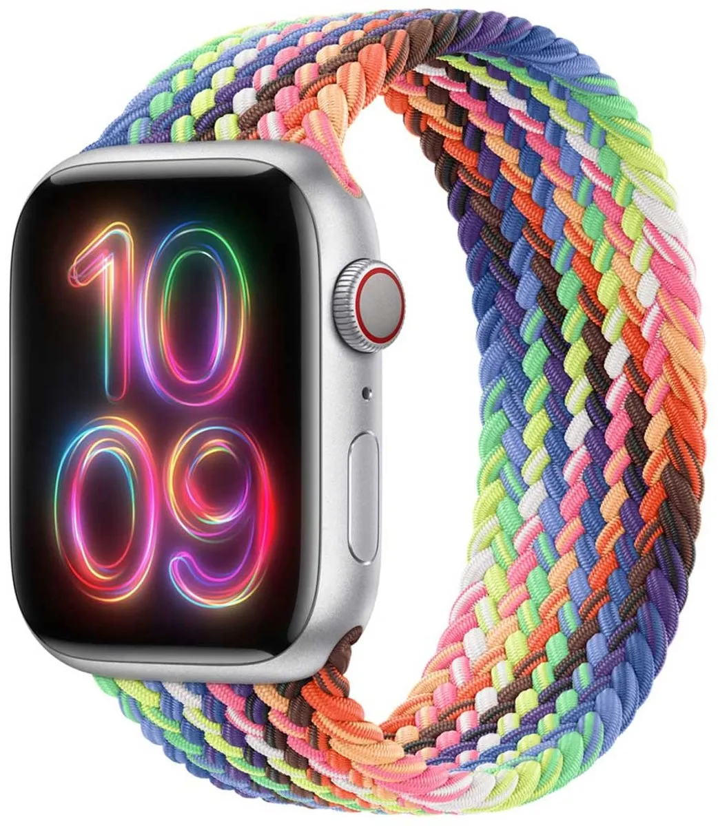 Apple Gevlochten Solobandje Pride Edition
