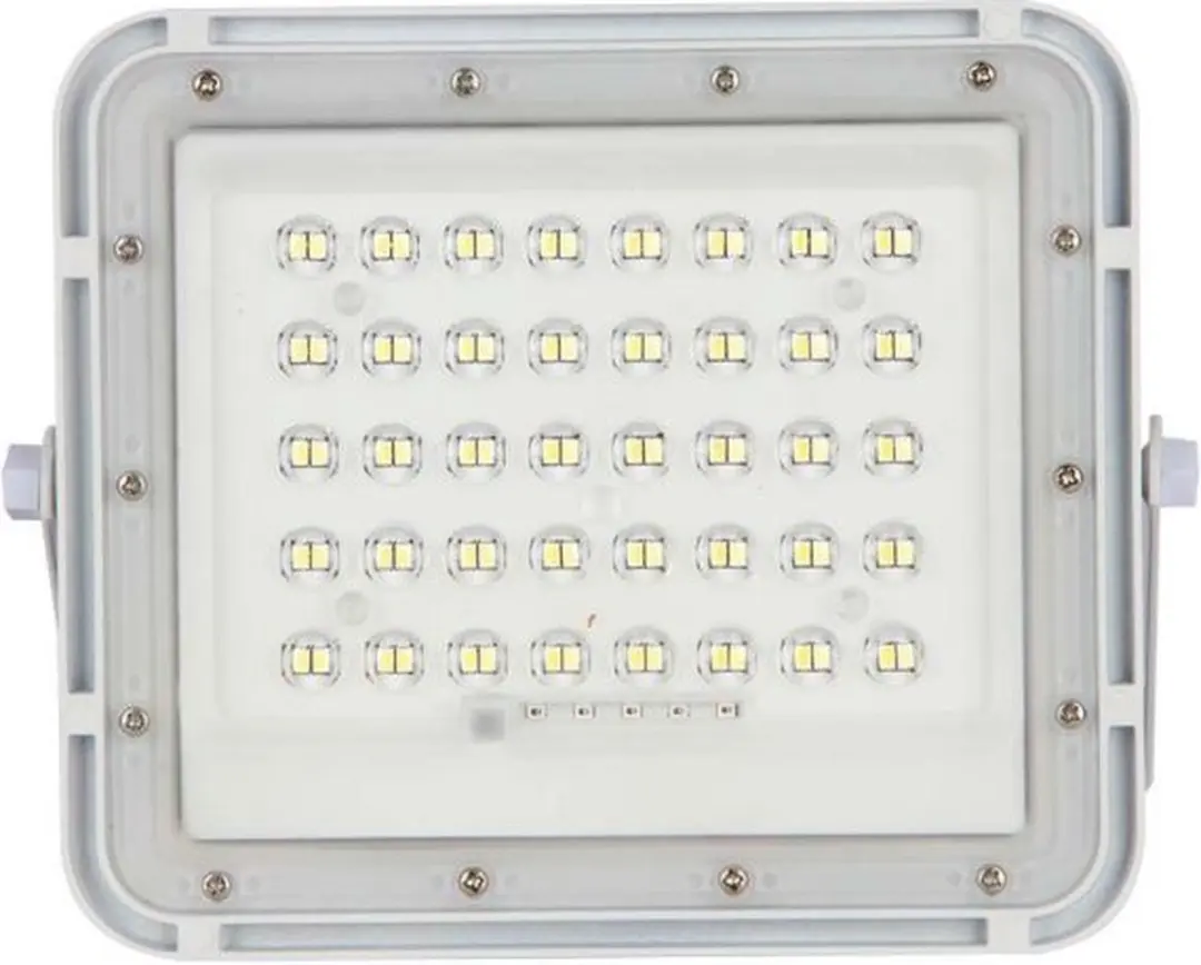 V-TAC VT-40W-W Solar LED-schijnwerper - 6400K - IP65 - afbeelding 6 van 6