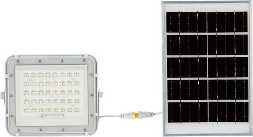 V-TAC VT-40W-W Solar LED-schijnwerper
