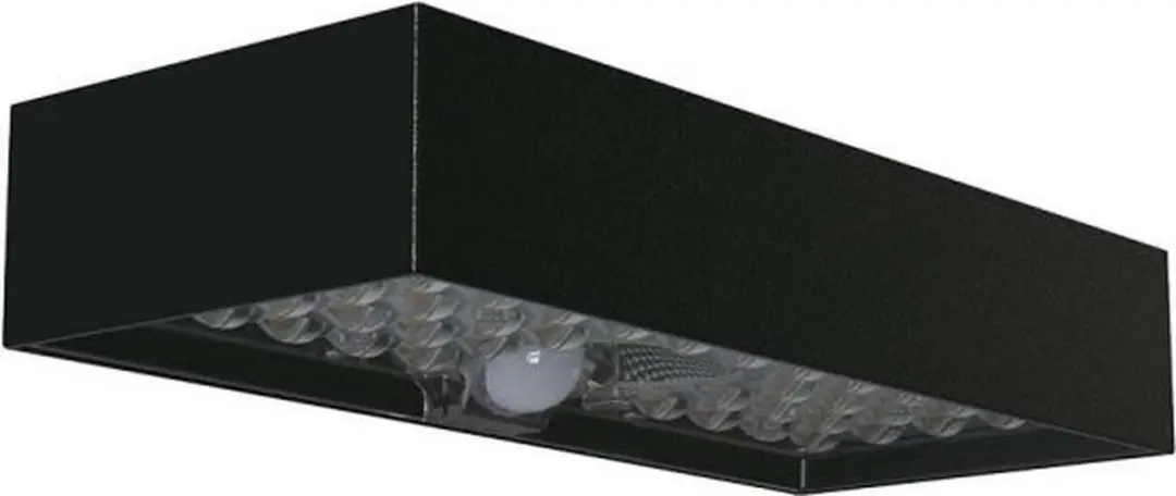 V-TAC VT-406S-B Solar Wandlamp