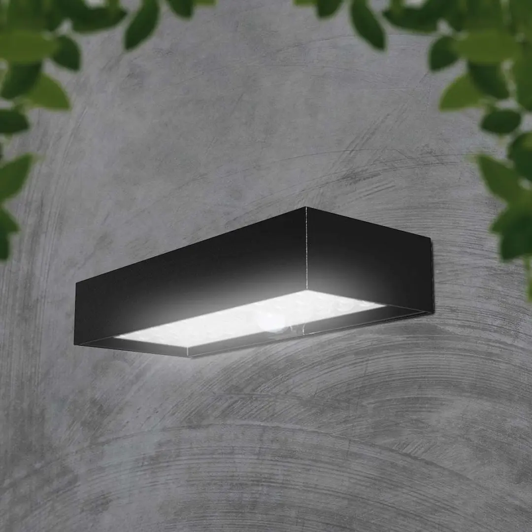 V-TAC VT-406S-B Solar Wandlamp - 900 lm - Zwart - afbeelding 3 van 6