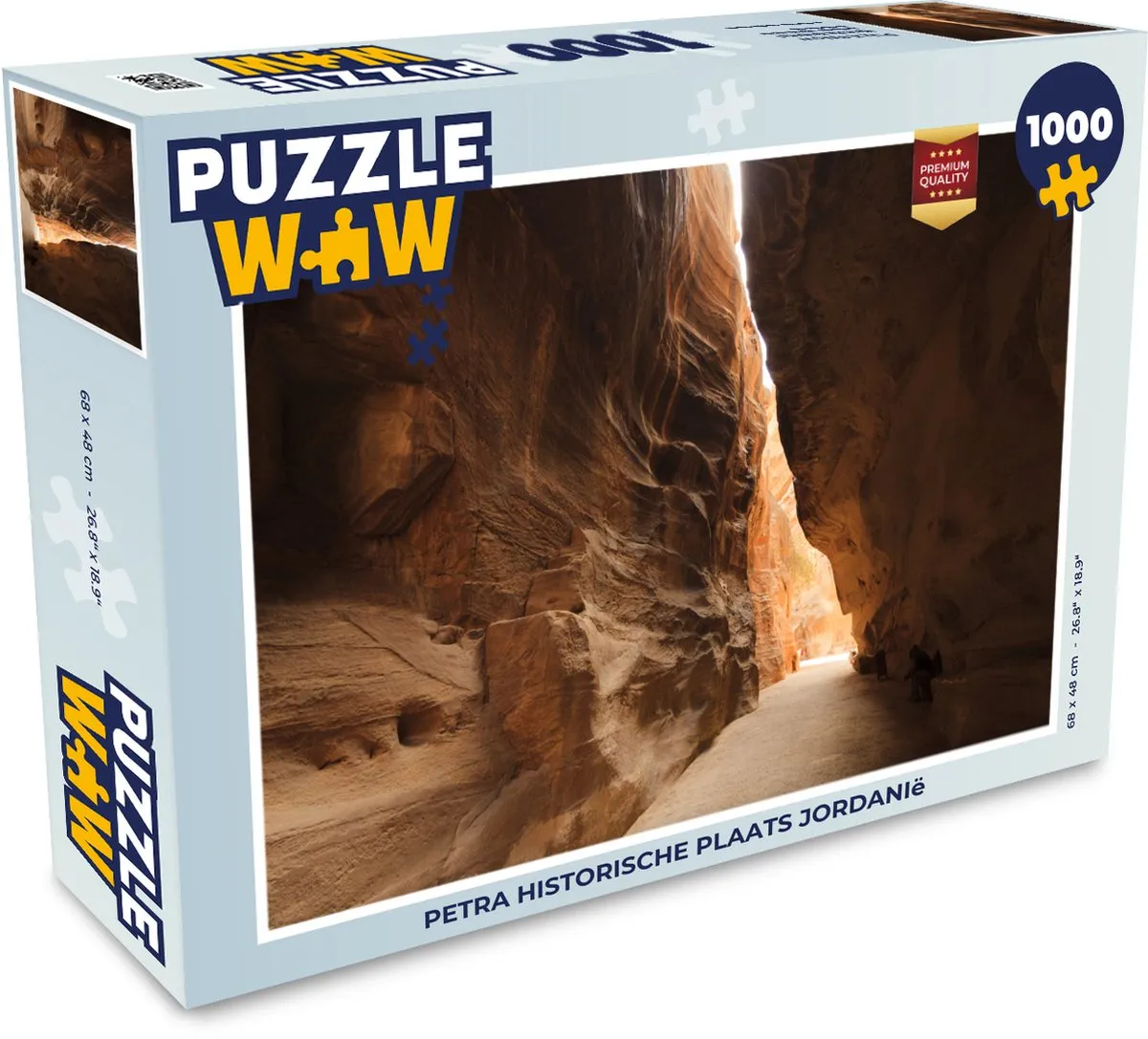 PuzzleWow Petra Legpuzzel 1000 Stuks - Multicolor